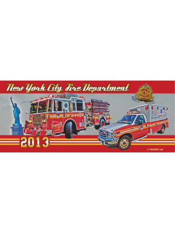 Tasse New York City Fire Department 2013 - limitiert