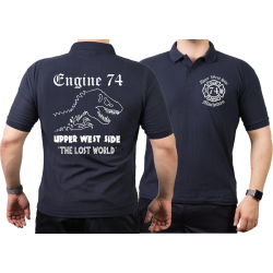 Polo navy, New York City Fire Dept. THE LOST WORLD -...