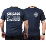 CHICAGO FIRE Dept. Standard, navy T-Shirt, 4XL