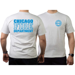 CHICAGO FIRE Dept. blue, ash T-Shirt