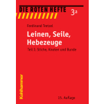 Livre: rouge Heft 3a "Leinen,Seile,Hebezeuge"