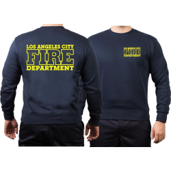 Sweat marin, Los Angeles City Fire Department, neon yellow
