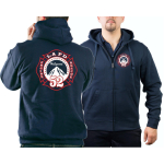 Hooded jacket navy, Los Angeles Fire Dept. Hollywood - Station 52