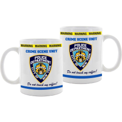 Tasse New York City Police Department - Crime Scene Unit...
