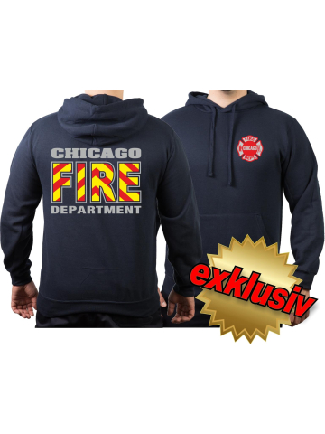CHICAGO FIRE Dept. (rouge-jaune-éclosion), marin Hoodie
