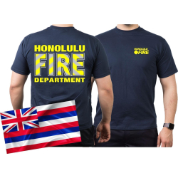 T-Shirt navy, Honolulu Fire Dept. (Hawaii)...