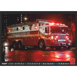 Kalender 2021 New York City Fire Dept. (9.Jahrgang) - limitiert auf 100 Stück -