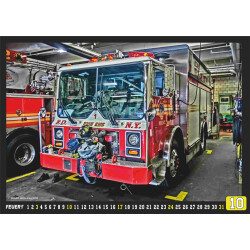 9.Jahrgang Kalender 2021 New York City Fire Dept. limitiert auf 100 Stück 