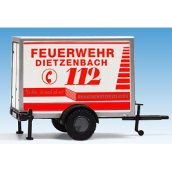 Modell 1:87 Anhänger Feuerwehr Dietzenbach (HES)