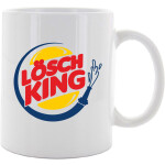 Kaffeetasse "LÖSCH KING", white (1 St.)