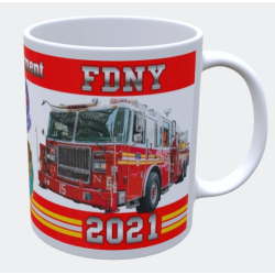 Tasse New York City Fire Department 2021 - limitiert (1...