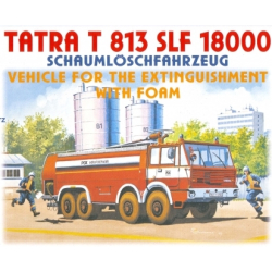 Bausatz 1:87 Tatra T813 SLF 18.000, WF PCK Schwedt (BB)
