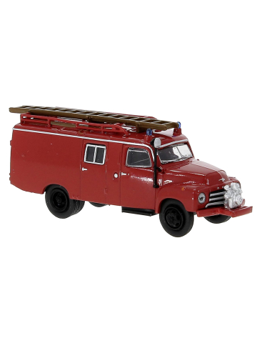 Modell 1:87 Opel Blitz LF 8 (1952-1960) rot mit roten Kotflügeln