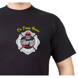 T-Shirt noir, New York City Fire Dept. E38/L51 - Da Dawg...