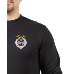 Sweat nero, New York City Fire Dept. E38-L51 Da Dawg House Bronx
