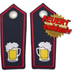 FEUER1 Dienstgrad-Schulterklappen-Paar with Knöpfen:...