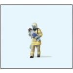 Zubehör 1:87 Figuren - Atemschutzgeräteträger rettet Kind (Einsatzkleidung sandfarben)