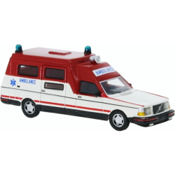 Model car 1:87 Volvo 265 Ambulance