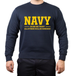 Sweat marin - dans God We Trust, All Others Will Be Wrecked