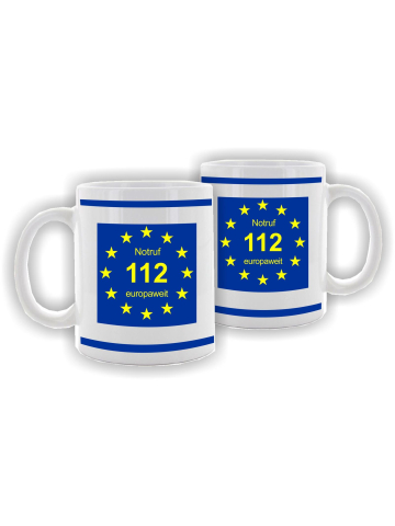 Tasse: Notruf 112 europaweit