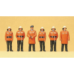 Equipment 1:87 Feuerwehrmänner im Schutzanzug