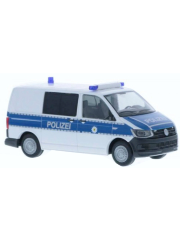 Auto modelo 1:87 VW T6, Bundespolizei