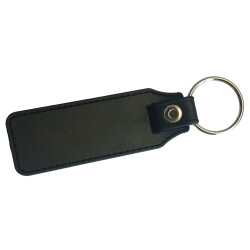 Porte-clés XL avec du cuir POLICE-NATIONALE