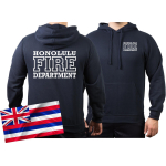 Hoodie navy, Honolulu Fire Dept. (Hawaii), work