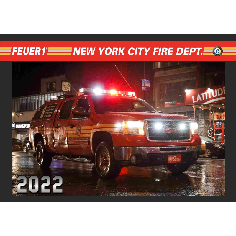 Kalender 2021 New York City Fire Dept. 9.Jahrgang limitiert auf 100 Stück 