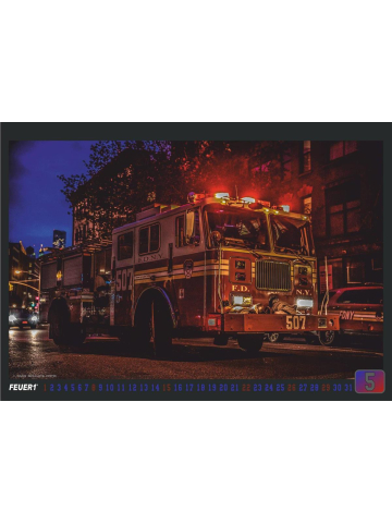 Kalender 2022 New York City Fire Dept. (10.Jahrgang) - limitiert auf 100 Stück - Kalender in Druck, erscheint am 03.11.2021
