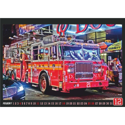 Kalender 2022 New York City Fire Dept. (10.Jahrgang) - limitiert auf 100 Stück - Kalender in Druck, erscheint am 03.11.2021