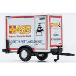 Modell 1:87 Anhänger, ASB Logistik RD, ASB Bremen (BRE)