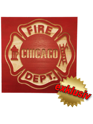  Work feuer1 Survêtement à Capuche Bleu Marine Chicago Fire Department  