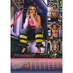 Calendrier 2022 Pompiers Femmes - loriginal (22e année), portrait DIN A3, version lourde, limitée