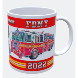 Tasse New York City Fire Department 2022 - limitiert (1...