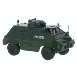 Auto modelo 1:87 Toyota Crusier Survivor, Polizei (2004)