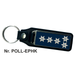 Schlüsselanhänger XL mit Leder Erster Polizeihauptkommissar/in  (EPHK/EPHKin)