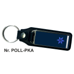 Schlüsselanhänger XL mit Leder Polizeikommissaranwärter/in (PKA/PKAin)