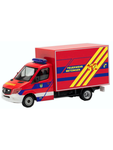 Modell 1:87 MB Sprinter GW-T, Fl. Metzingen 1/74, FF Metzingen (BaWü)