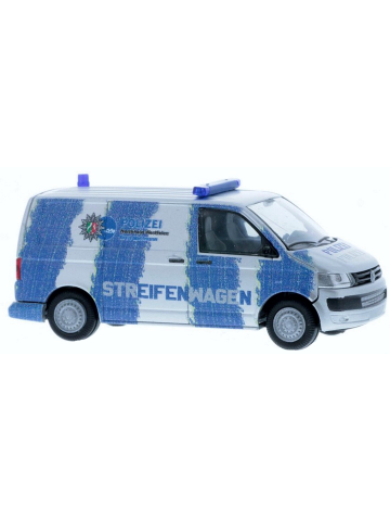 Auto modelo 1:87 VW T5, Polizei Basel Stadt (CH)