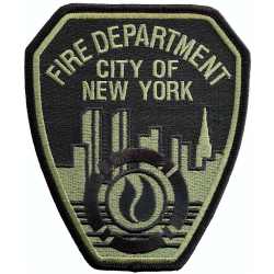 Distintivo Fire Dept.City of New York - olive edition -...
