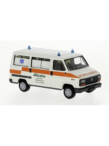 Modell 1:87 Fiat Ducato Bus 1982, Ambulanza Alitalia