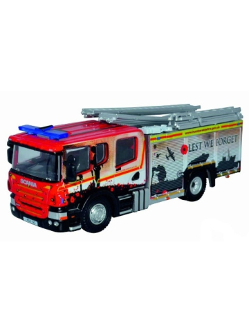 Model car 1:76 Dennis RS, Greater Manchester FB (GB)