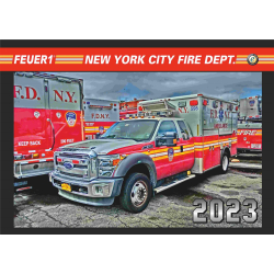 Calendrier 2023 New York City Fire Dept. (11&egrave;me...