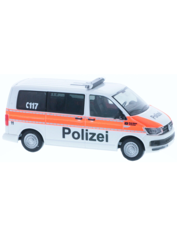 Modell 1:87 VW T6, Stadtpolizei Z&uuml;rich (CH)