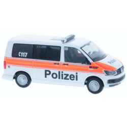 Modell 1:87 VW T6, Stadtpolizei Zürich (CH)