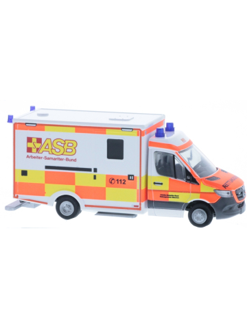 Modell 1:87 MB Sprinter 18, RTW ASB-Rettungswache München (BAY)