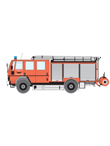 Modell 1:87 Ford Cargo 1520 LF16, FF Köln-Lövenich (NRW)