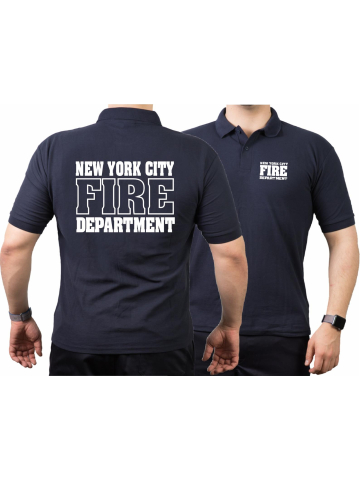 Polo navy, New York City Fire Department