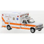 Modell 1:87 Ford F-350 Horton Ambulance Morgan County (WV), weiss/orange (1997) (US)